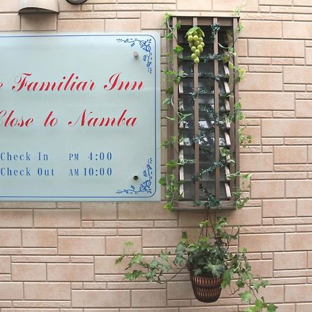 The Familiar Inn ー 旅館ホテル業 أوساكا المظهر الخارجي الصورة